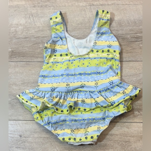 Talbots Kids Cotton/Spandex One Piece Swimsuit Size 24 M - Picture 4 of 5